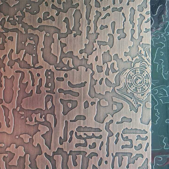 不銹鋼仿古銅